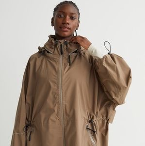 H&M Packable Commuter Jacket - M, Dark Beige